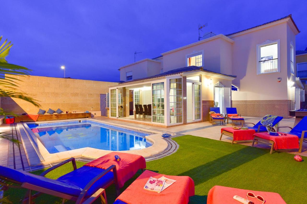 Villa Teide Sol Con Piscina Climatizada, Playa Fanabe, Costa Adeje Dış mekan fotoğraf