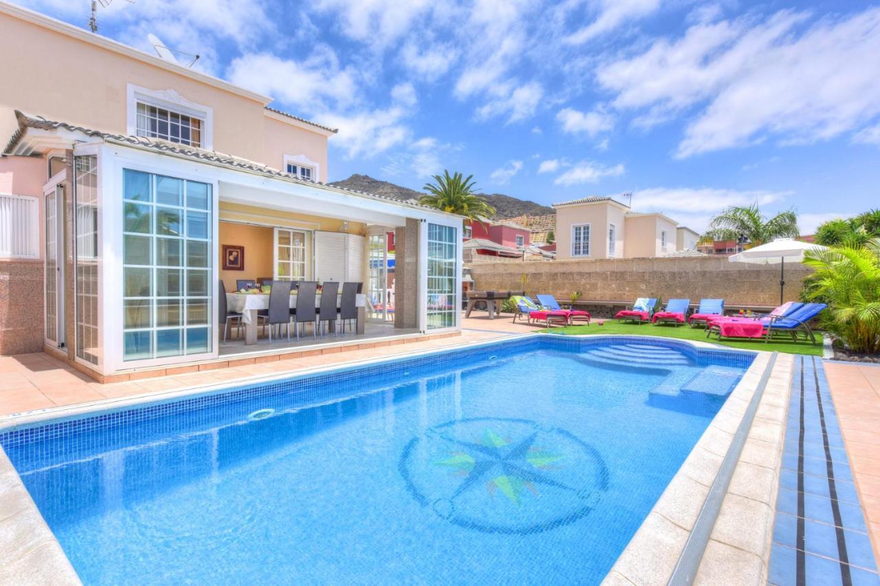 Villa Teide Sol Con Piscina Climatizada, Playa Fanabe, Costa Adeje Dış mekan fotoğraf