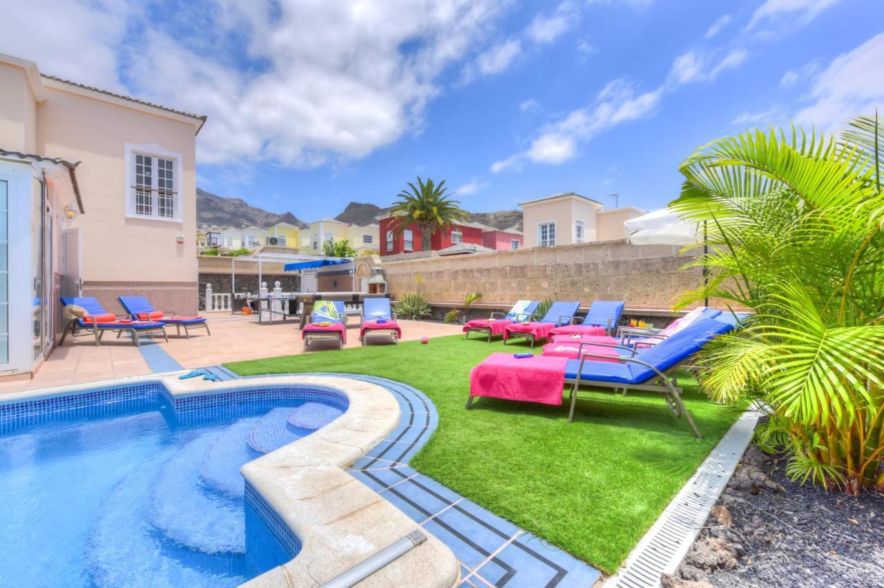 Villa Teide Sol Con Piscina Climatizada, Playa Fanabe, Costa Adeje Dış mekan fotoğraf